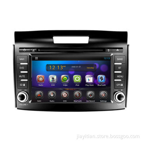 Android Car GPS DVD Players for Honda CRV 2012-2014, Supports 3G, Wi-Fi, DVR, OBD2